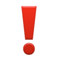 Emoji Point D’Exclamation Rouge