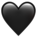 🖤 Black Heart Emoji