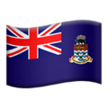 Flag: Cayman Islands on Apple iOS 15.4