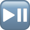 ⏯️ Black Right-Pointing Triangle with Double Vertical Bar Emoji
