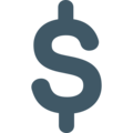 💲 Heavy Dollar Sign Emoji
