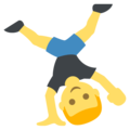 Person Doing Cartwheel Emoji