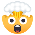 🤯 Shocked Face with Exploding Head Emoji