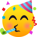 🥳 Face with Party Horn and Party Hat Emoji
