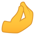 🤌 Pinched Fingers Emoji