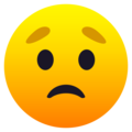 😟 Worried Face Emoji