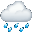 Nuage avec pluie
