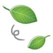 🍃 Leaf Fluttering in Wind Emoji