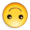 🙃 Upside-Down Face Emoji