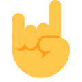 🤘 Sign of the Horns Emoji