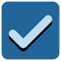 ☑️ Ballot Box with Check Emoji