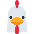 Chicken on Twitter Twemoji 14.0