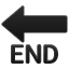 🔚 End with Leftwards Arrow Above Emoji