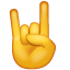 🤘 Sign of the Horns Emoji