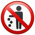 D&eacute;p&ocirc;t d'ordures interdit