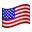 Flag: United States on Apple iPhone OS 2.2