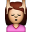 Person Getting Massage on Apple iOS 4.0