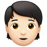 Person: Light Skin Tone on Apple iOS 11.3
