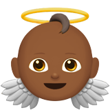 Baby Angel: Medium-Dark Skin Tone on Apple iOS 11.3