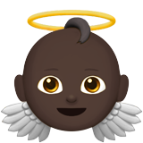 Baby Angel: Dark Skin Tone on Apple iOS 11.3