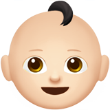 Baby: Light Skin Tone on Apple iOS 11.3
