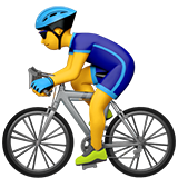 Person Biking on Apple iOS 11.3