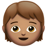 Child: Medium Skin Tone on Apple iOS 11.3