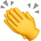 Clapping Hands on Apple iOS 11.3