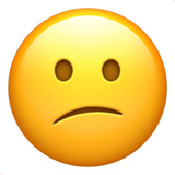 Confused Face on Apple iOS 11.3