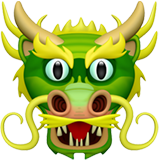 Dragon Face on Apple iOS 11.3