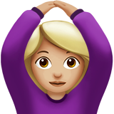 Person Gesturing OK: Medium-Light Skin Tone on Apple iOS 11.3