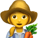 Woman Farmer on Apple iOS 11.3
