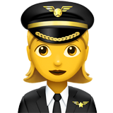 Woman Pilot on Apple iOS 11.3