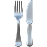 Fork and Knife on Apple iOS 11.3