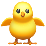 Front-Facing Baby Chick on Apple iOS 11.3
