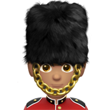 Guard: Medium Skin Tone on Apple iOS 11.3