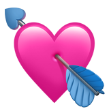 Heart with Arrow on Apple iOS 11.3