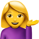 Person Tipping Hand on Apple iOS 11.3