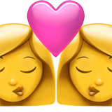 Kiss: Woman, Woman on Apple iOS 11.3