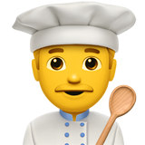 Man Cook on Apple iOS 11.3