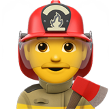 Man Firefighter on Apple iOS 11.3