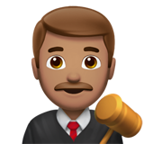 Man Judge: Medium Skin Tone on Apple iOS 11.3