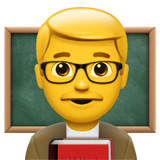 Man Teacher on Apple iOS 11.3