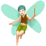 Man Fairy: Light Skin Tone on Apple iOS 11.3