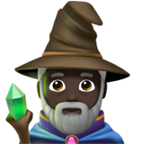 Man Mage: Dark Skin Tone on Apple iOS 11.3