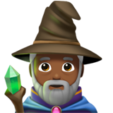 Man Mage: Medium-Dark Skin Tone on Apple iOS 11.3