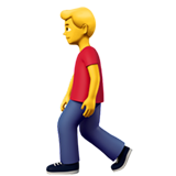 Man Walking on Apple iOS 11.3