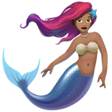 Mermaid: Medium Skin Tone on Apple iOS 11.3