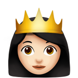 Princess: Light Skin Tone on Apple iOS 11.3