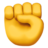 Raised Fist on Apple iOS 11.3